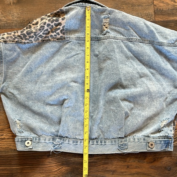 POL Denim & Leopard Jacket - Picture 6 of 6